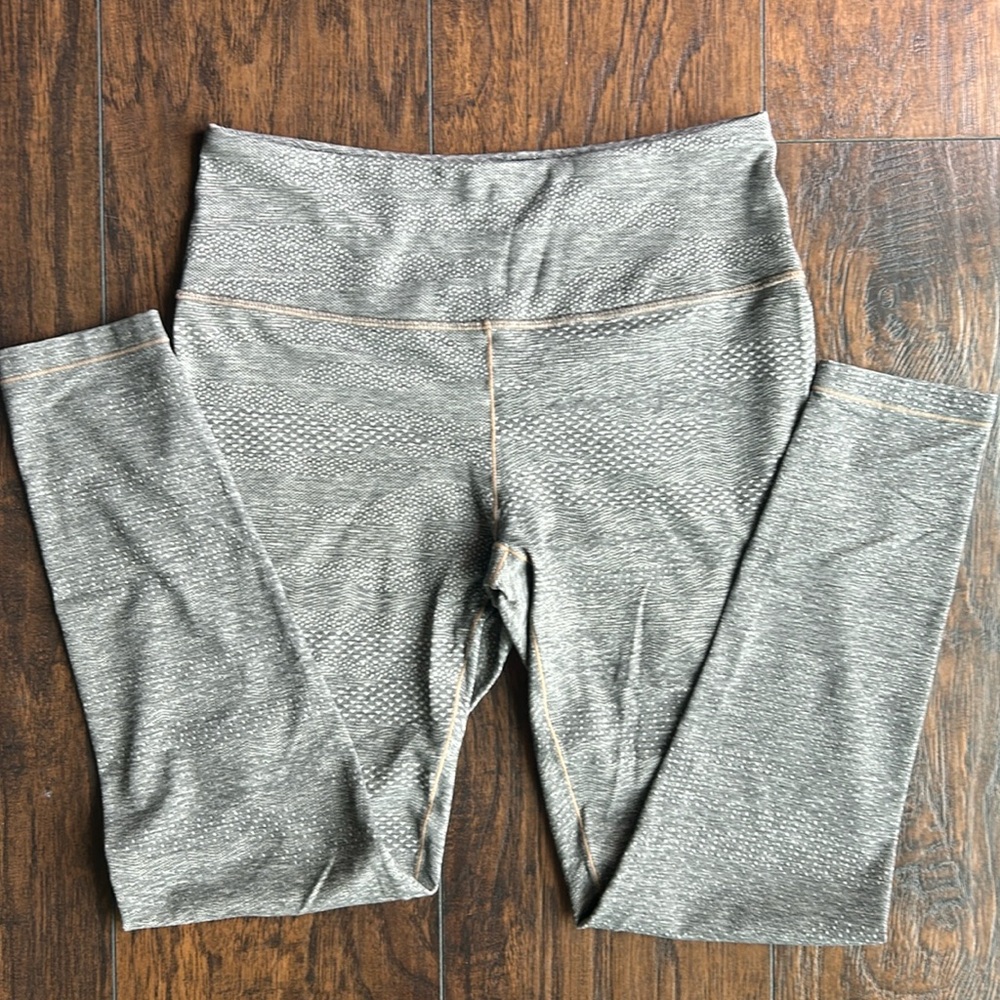 Prana grey leggings, size M